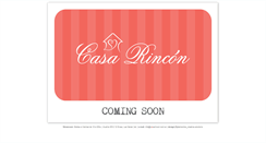 Desktop Screenshot of casarincon.com.ar